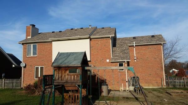 Teflon Nail Strip imbedded into the shingle so only Hurricane Type winds could make it come off! Not even then!!! Lol