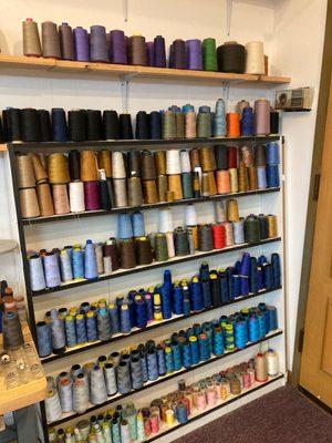 Beautiful spools of thread