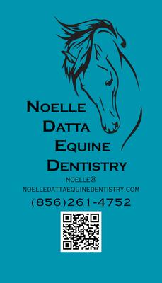 Noelle Datta Equine Dentistry