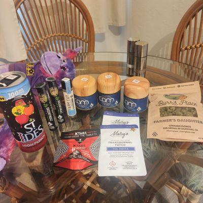 Goodies from my stop.