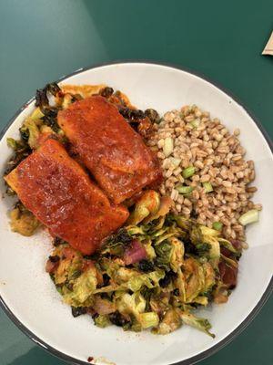 Vegan Sweet Chili Tofu Plate