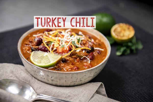 Turkey chili and soup options
