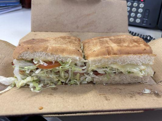 Ham and cheese grinder