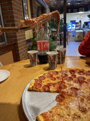 Pepperoni pizza