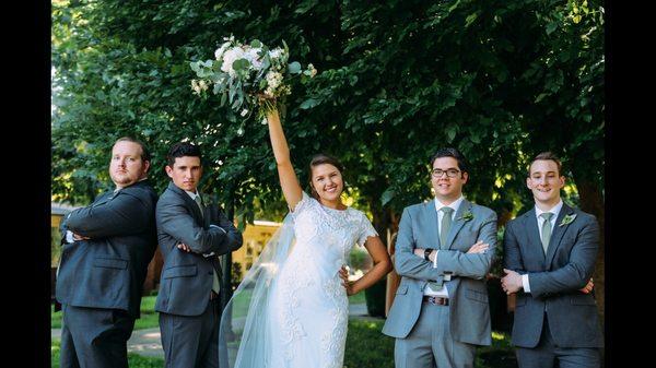 The spray tan won't make you "orange" at all, but gives you a great overall glow.