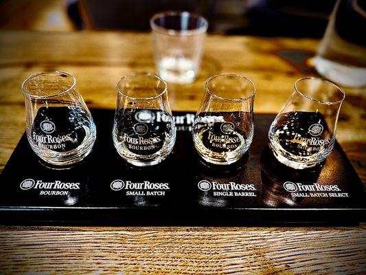 Four Roses Bourbon Tasting