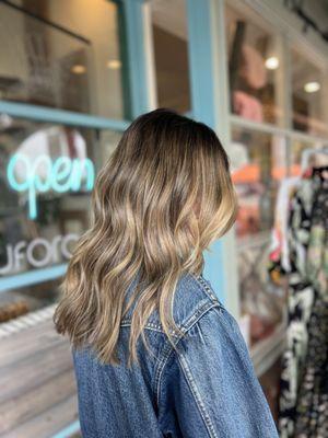 Dimensional Brunette Hair Color Specialist Carlsbad CA