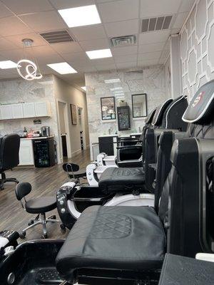 Pedicure chairs