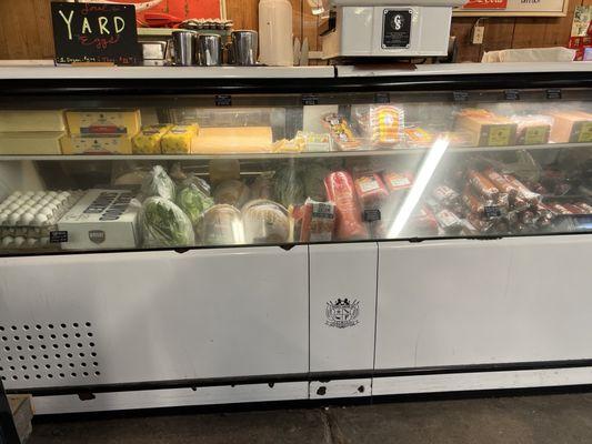 Deli meats and sandwiches made to order