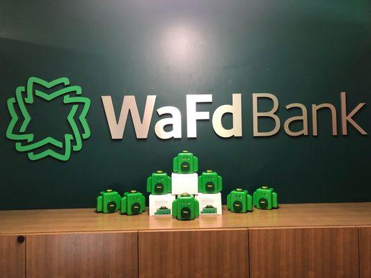 Photo of the WaFd Bank Branch location in Ashland, Oregon. Located at 175 Lithia Way Ste 100, Ashland, OR 97520.