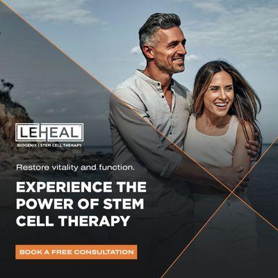 Revive your vitality and restore function with powerful regenerative solutions.