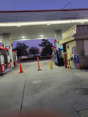 Horrible, the cashier is always on break, or lunch or sleeping in the back room. She is always unhappy or rude.