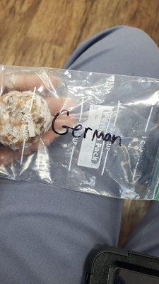 German protein balls