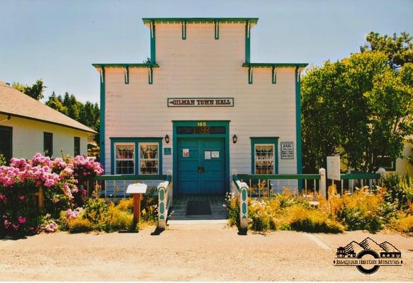 Gilman Town Hall Museum in its current restoration.