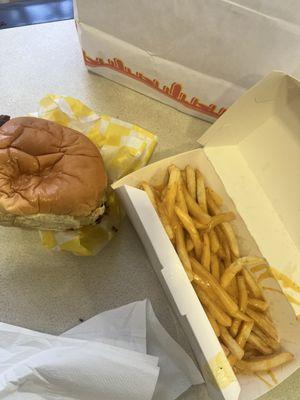 Double Cheeseburger cheese fries