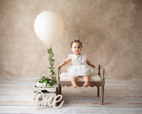 Baby First Birthday Portrait Session