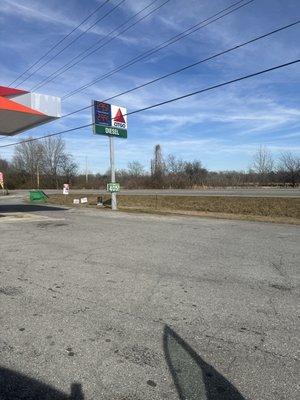 A poor excuse of a store.