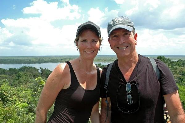 EHE team Brian and Sheryl in Belize