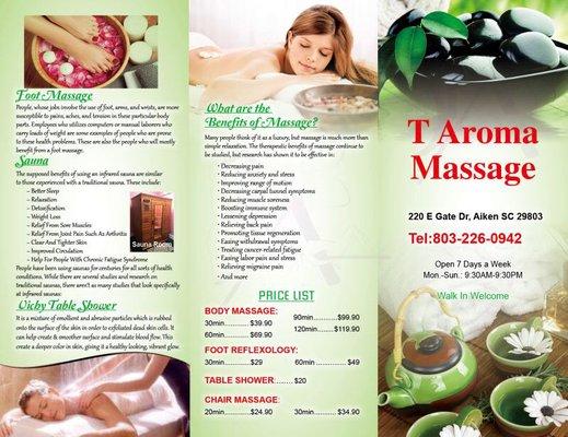 T Aroma Massage
