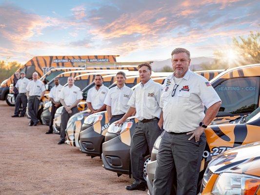 The technicians at Tiger Mechanical are highly-trained and experienced.