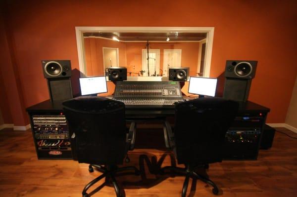 the studio