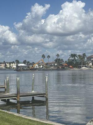 View from the Dining area