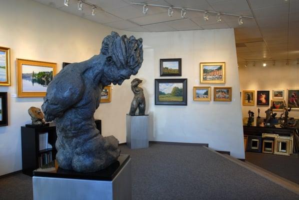 Tirage Gallery offers a wide variety of representational paintings and sculpture by more than sixty nationally recognized artists.