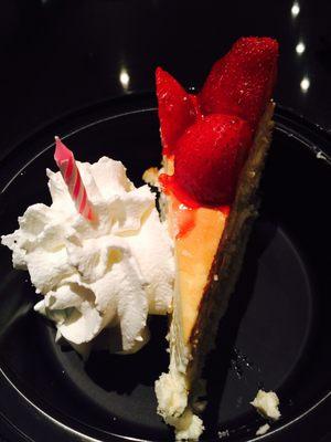 Birthday cheesecake for Joely :-)