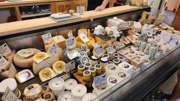 Local cheese selection