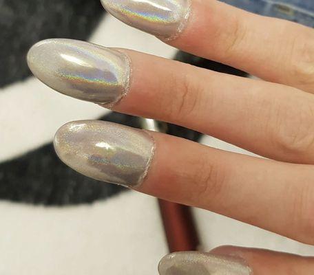 My nails after these place