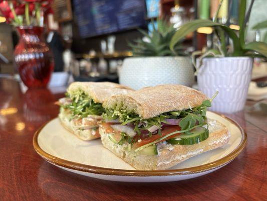 Pesto delight so good!