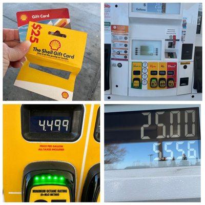 Thank you MC for Christmas gift card