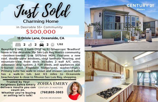 Zohra Emery - Century 21 Masters