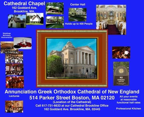 Cathedral, 514 Ruggles Street, Boston next to North Eastern University, Wentworth University, Office Brookline, MA