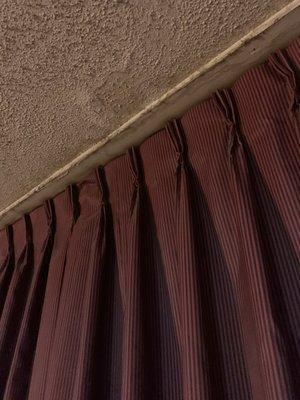 cob webs and filth and dirt