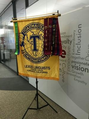 We had a great meeting today! We listen to 3 Ice Breakers that were amazing.