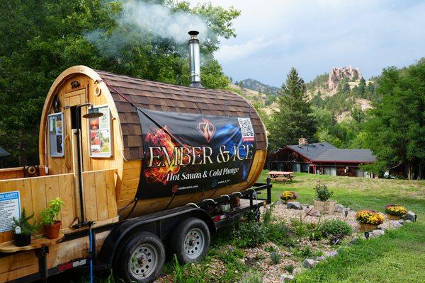 Wood Fired Sauna | Ember & Ice Boulder