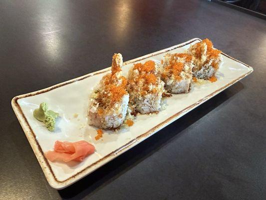 Crunchy shrimp roll