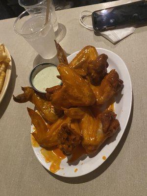 Buffalo Wings   Half Dozen