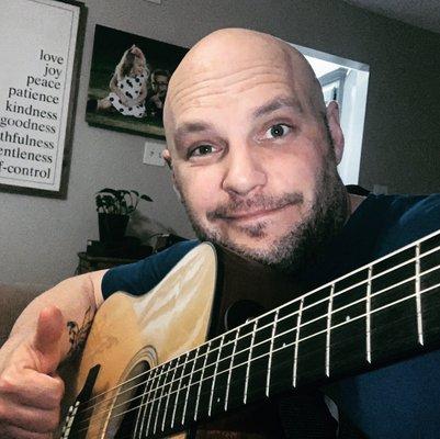 Me and my new guitar