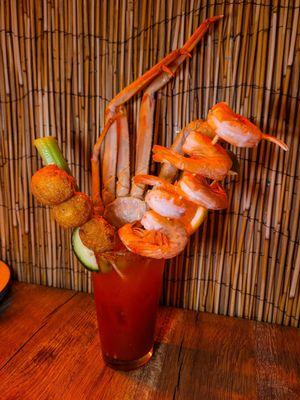 Insta @ SpicyAivy bloody mary entrée