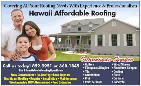 Hawaii Affordable Roofing