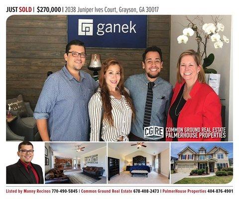 I love working with amazing clients! These 2 were happy to close without any surprises thanks to Mimi McCain @ Ganek!
