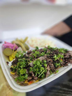 Beef Shawarma Plate