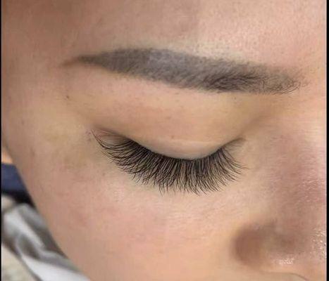 In between full set eye extension