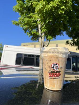 Nitro cold brew with cold foam