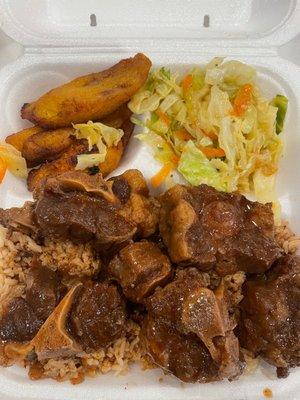Large oxtail plate