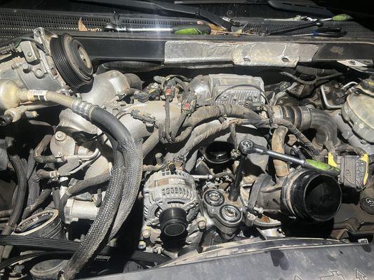 Replace CTS (Coolant temperature sensor) 6.6L duramax