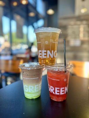 Pistachio Teatte, Hibiscus Strawberry Tea