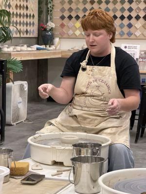 So neat to see the demonstration